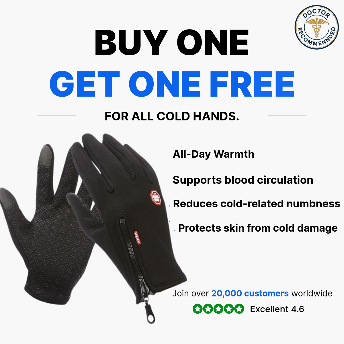 Arcto Winter gloves